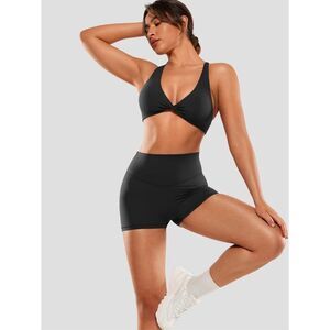 ✨VANTONIA Womens Scrunch Butt Biker Sz XS Shorts 2"✨